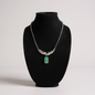 Feathered - Turquoise and Sterling Silver - Chain Link Necklace - Leroy James - Handcrafted Native American