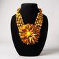 Amber Sunflower - Four Strand - Handcrafted by Colette Felix