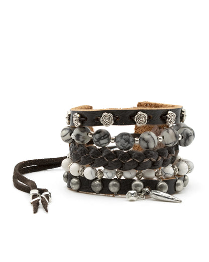 CLEARANCE - Treasure Trove - Leather Cuff - Not Native
