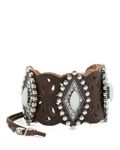 CLEARANCE - Trail of Tides - Leather Cuff - Not Native