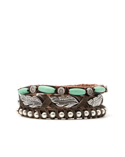 CLEARANCE - Up and Away - Leather Cuff - Not Native