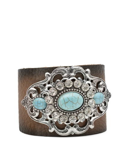 CLEARANCE - Timeless Allure - Leather Cuff - Not Native