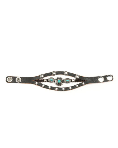 CLEARANCE - Own the Night - Leather Cuff - NOT NATIVE