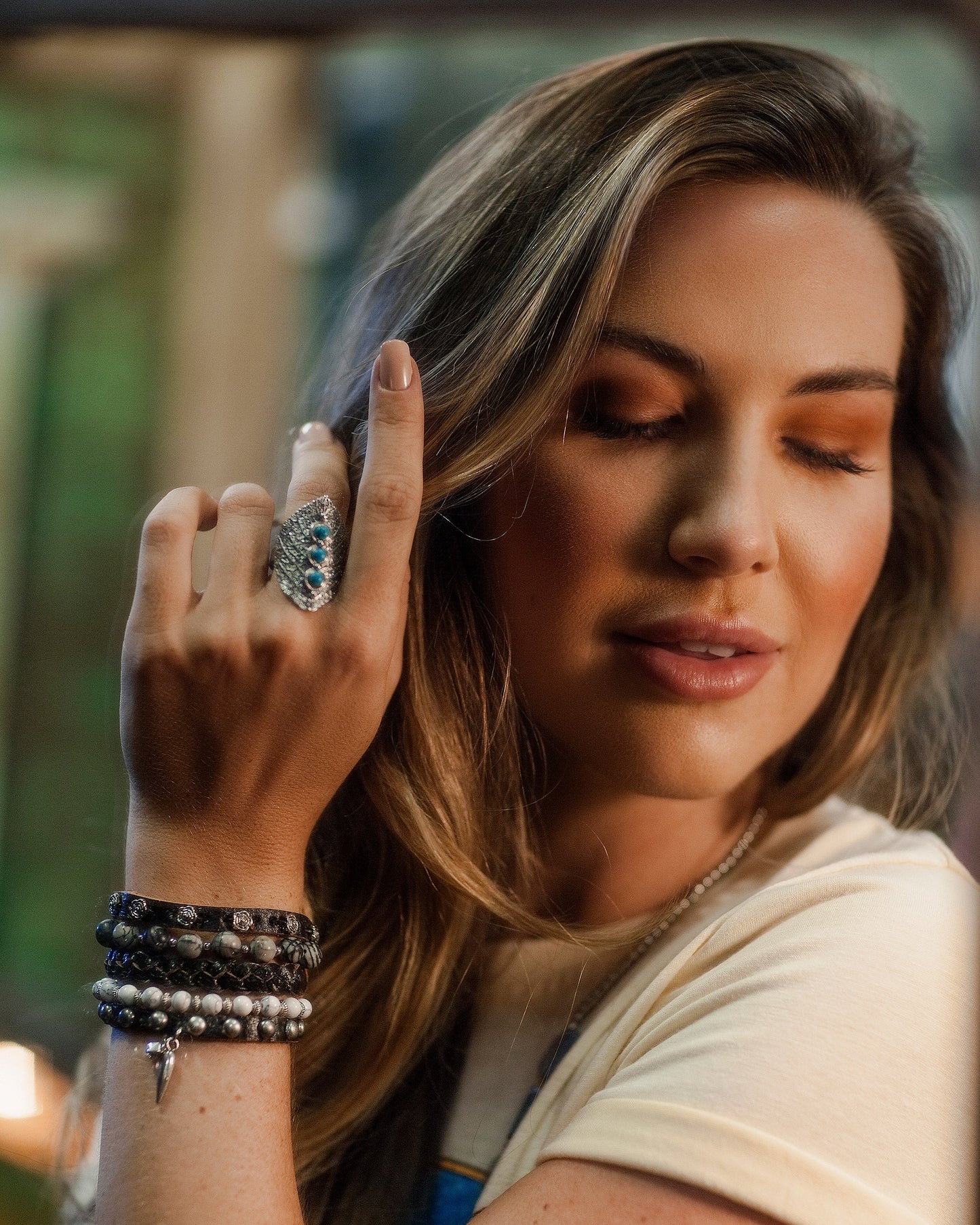 CLEARANCE - Treasure Trove - Leather Cuff - Not Native