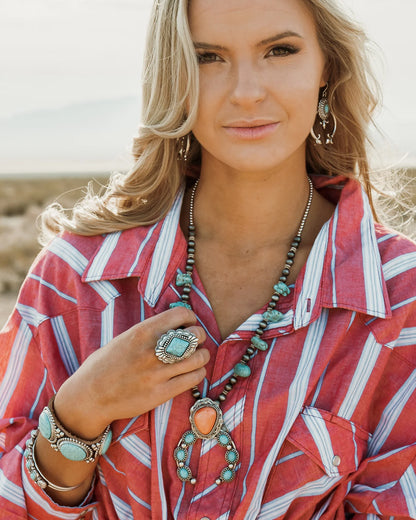 CLEARANCE - Stepping Stones - Leather Cuff - Not Native