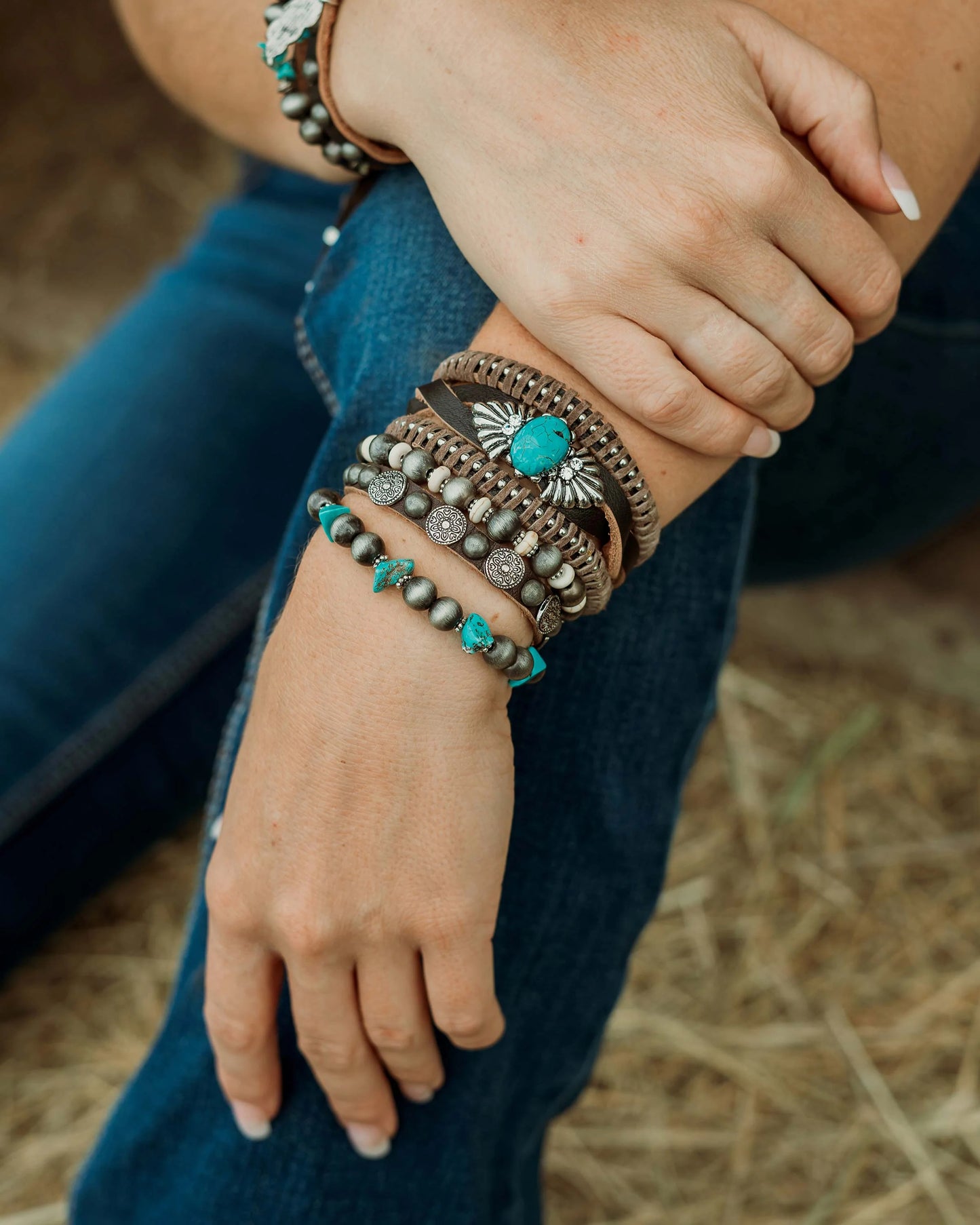 CLEARANCE - High Spirits - Leather Cuff - Not Native