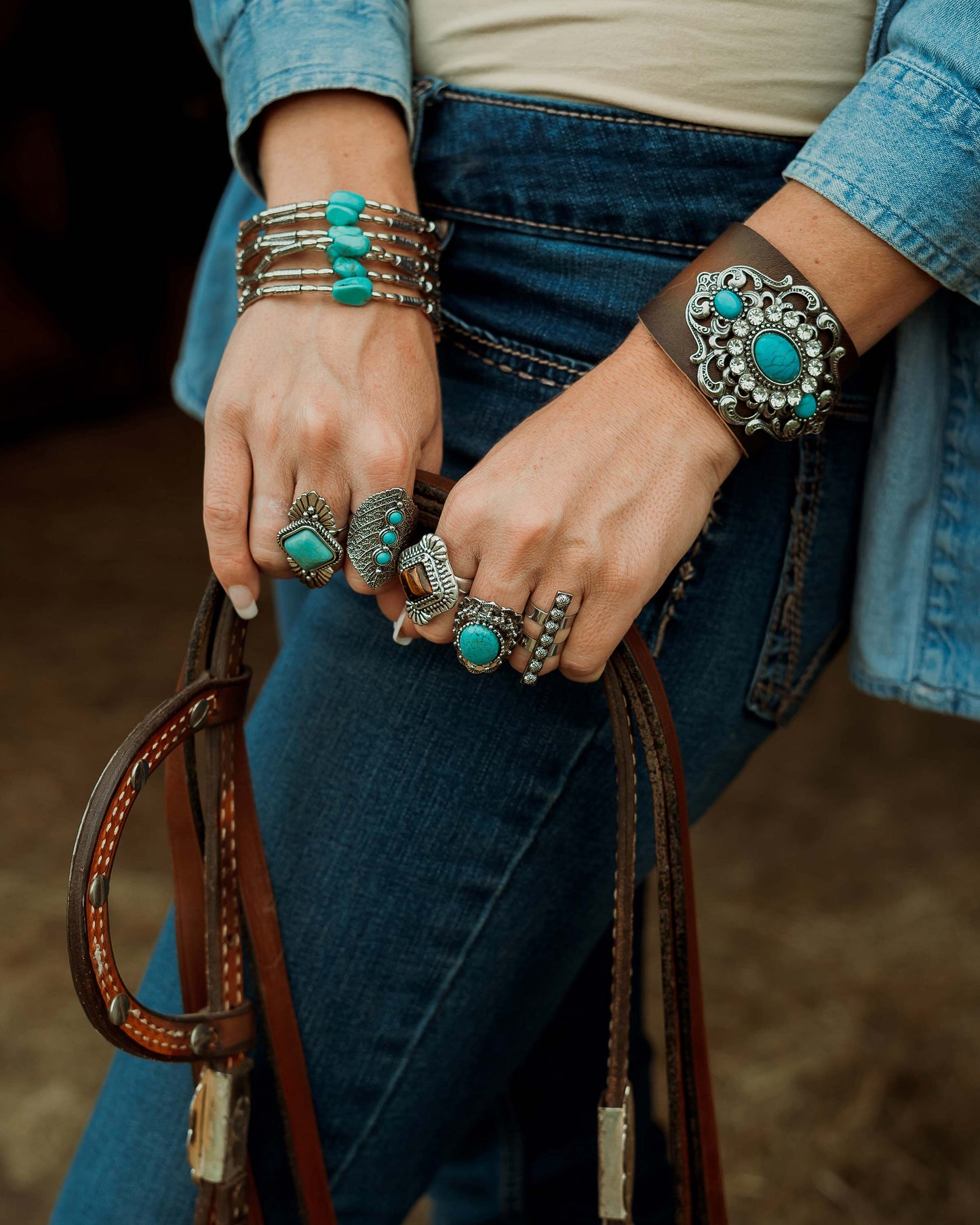 CLEARANCE - Timeless Allure - Leather Cuff - Not Native