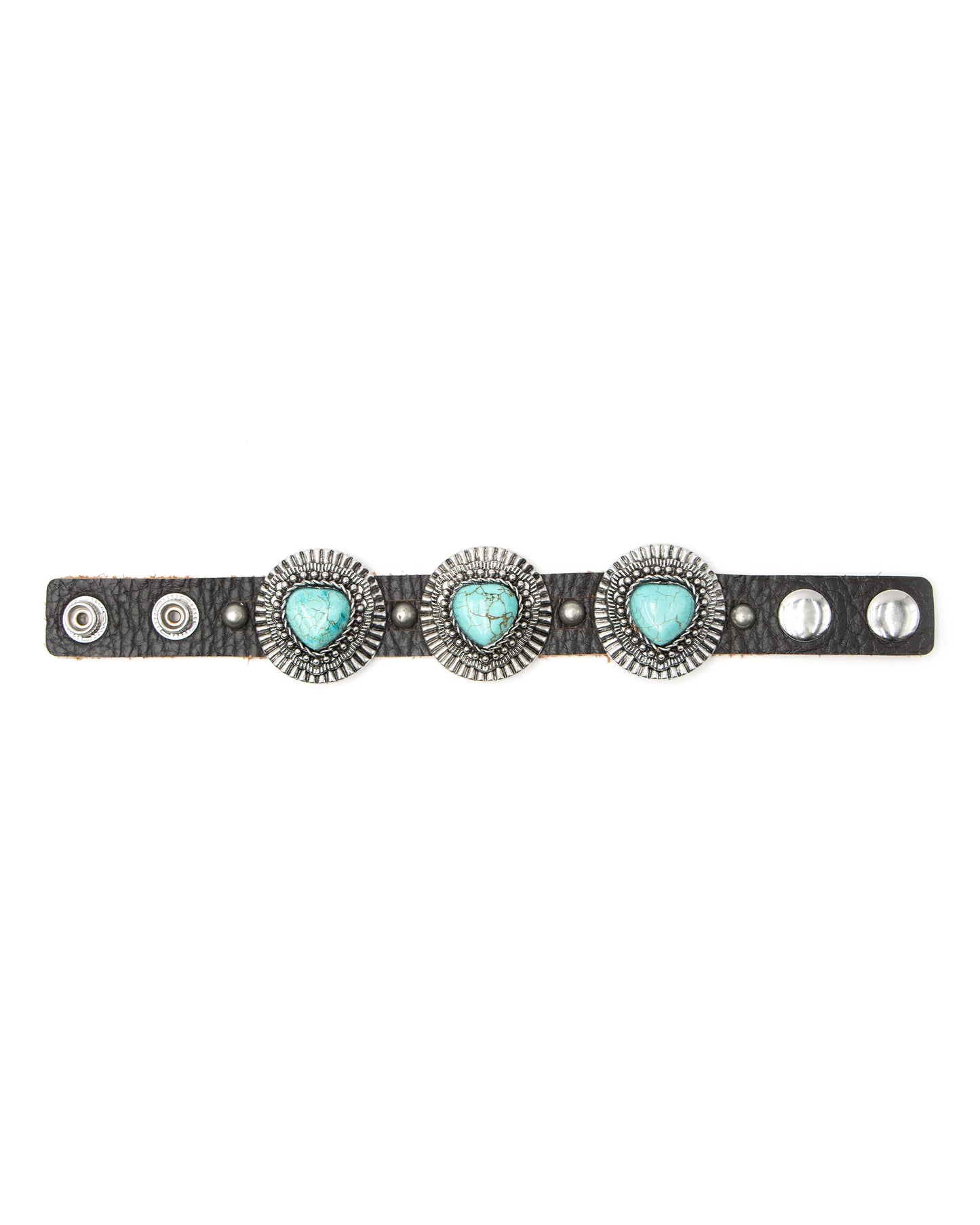 CLEARANCE - Queen of Hearts - Leather Cuff - Not Native