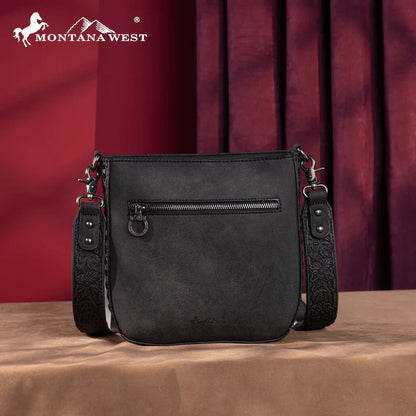Montana West - Western Crossbody Saddle Bag - Whip Stitch