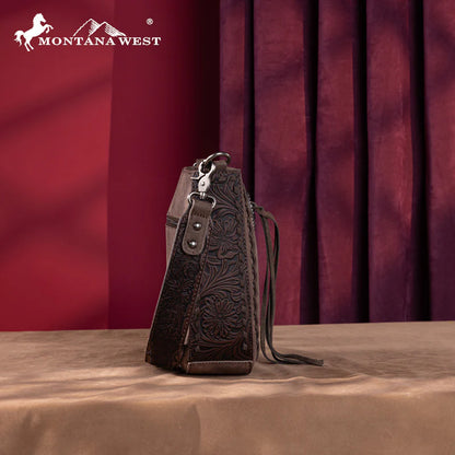Montana West - Western Crossbody Saddle Bag - Whip Stitch