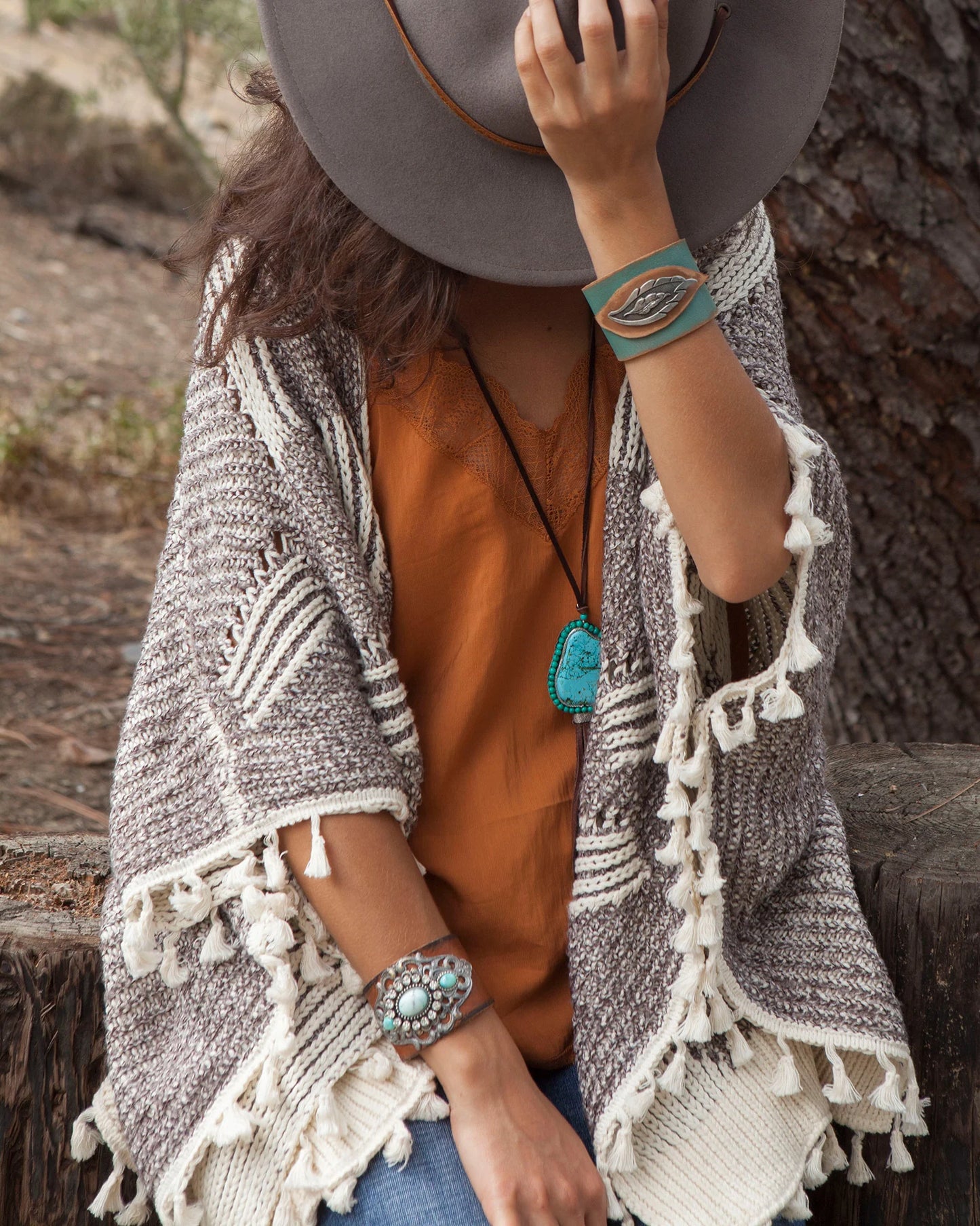 CLEARANCE - Timeless Allure - Leather Cuff - Not Native