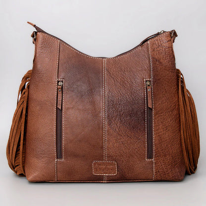 American Darling - Hobo Hair On Genuine Western Leather Women's Conceal Carry (CCW) Purse - Snake Print