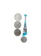 Zuni Inlay Drop Earrings - Sterling Silver, Genuine Turquoise, Mother of Pearl, Black Onyx- Artisan Collection