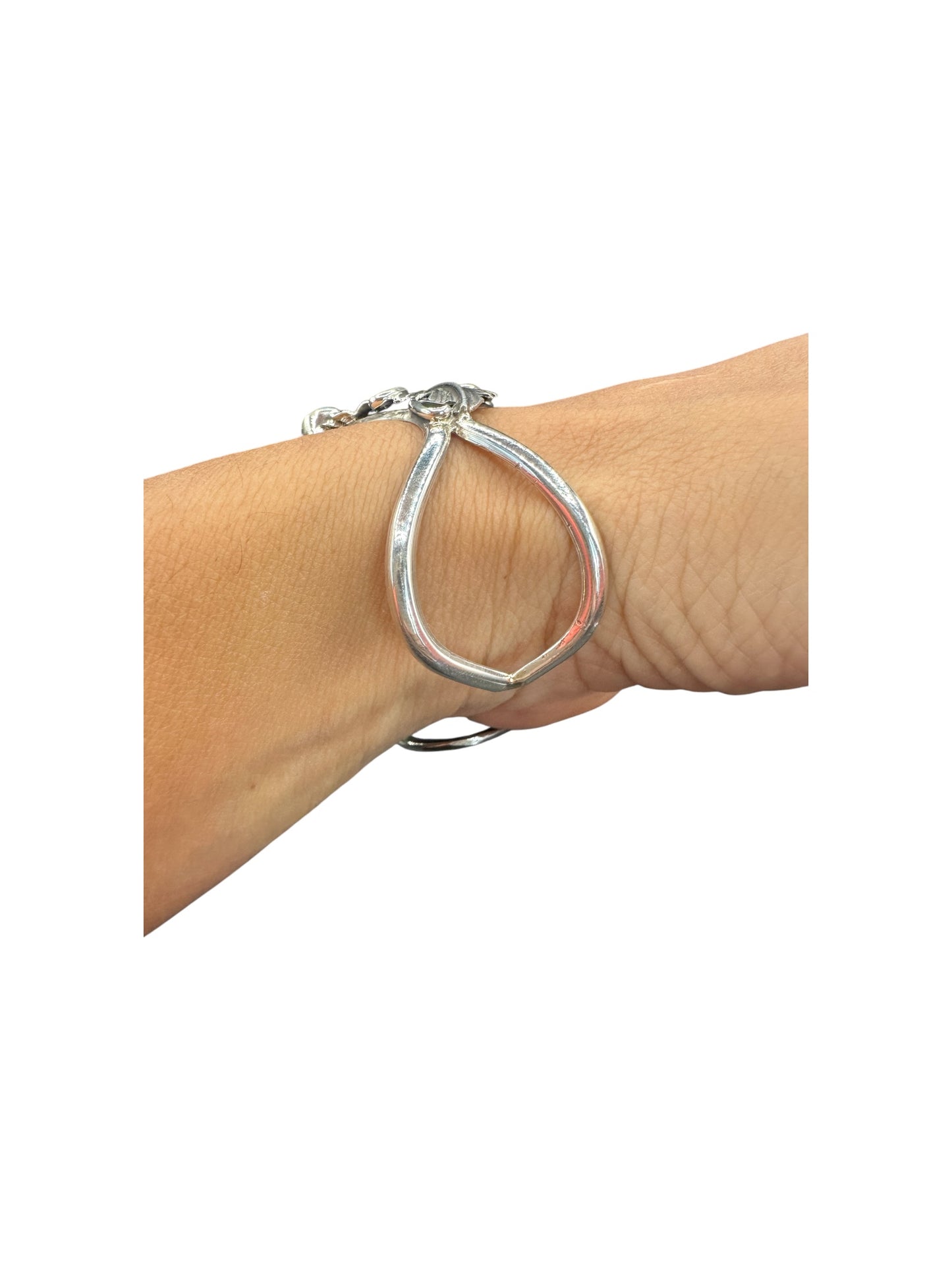 Harrison Yazzie - Genuine Turquoise & Sterling Silver Cuff Bracelet - Handmade Native American