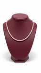 Genuine Jasper Pink Quartz Heishi Necklace –  Resembles Pink Conch Shell - Ready Made