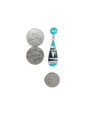 Zuni Inlay Drop Earrings - Sterling Silver, Genuine Turquoise, Mother of Pearl, Black Onyx- Artisan Collection