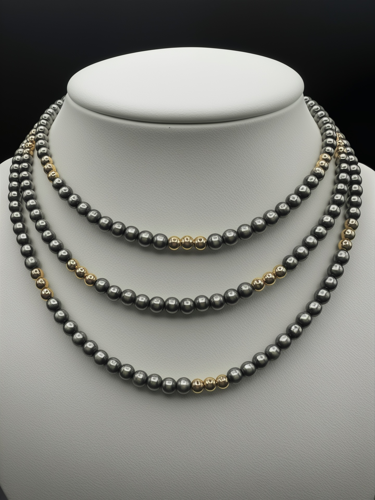 5MM Single Strand Pearls - Gold Filled & Sterling Silver Necklace - Hand Strung