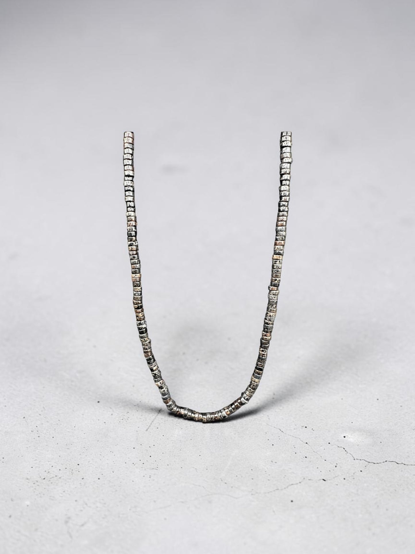 4MM Heishi Necklace – Genuine Jasper Quartz  - Ready Made