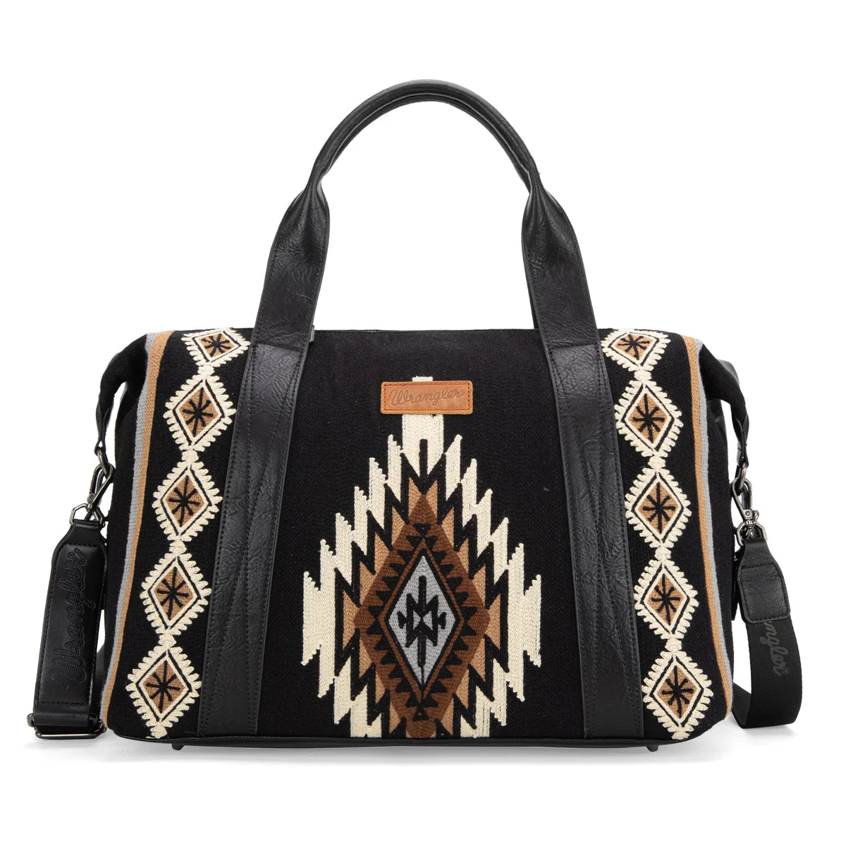 Wrangler - Duffle Bag w. Luggage Sleeve - Southwestern Pattern