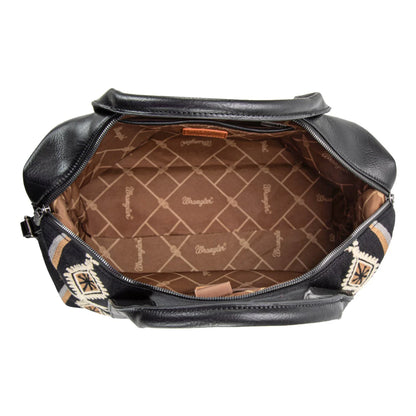 Wrangler - Duffle Bag w. Luggage Sleeve - Southwestern Pattern