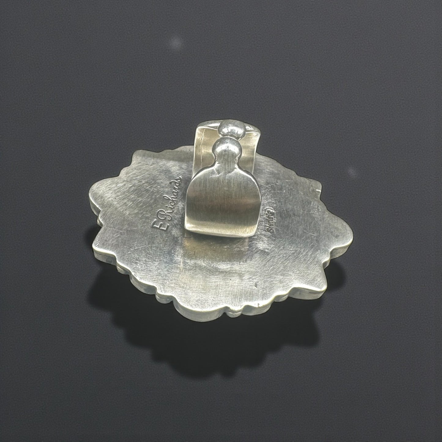 Eloise Richards - Multi Stone Cluster Ring - Handmade Native Navajo