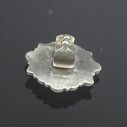 Eloise Richards - Multi Stone Cluster Ring - Handmade Native Navajo