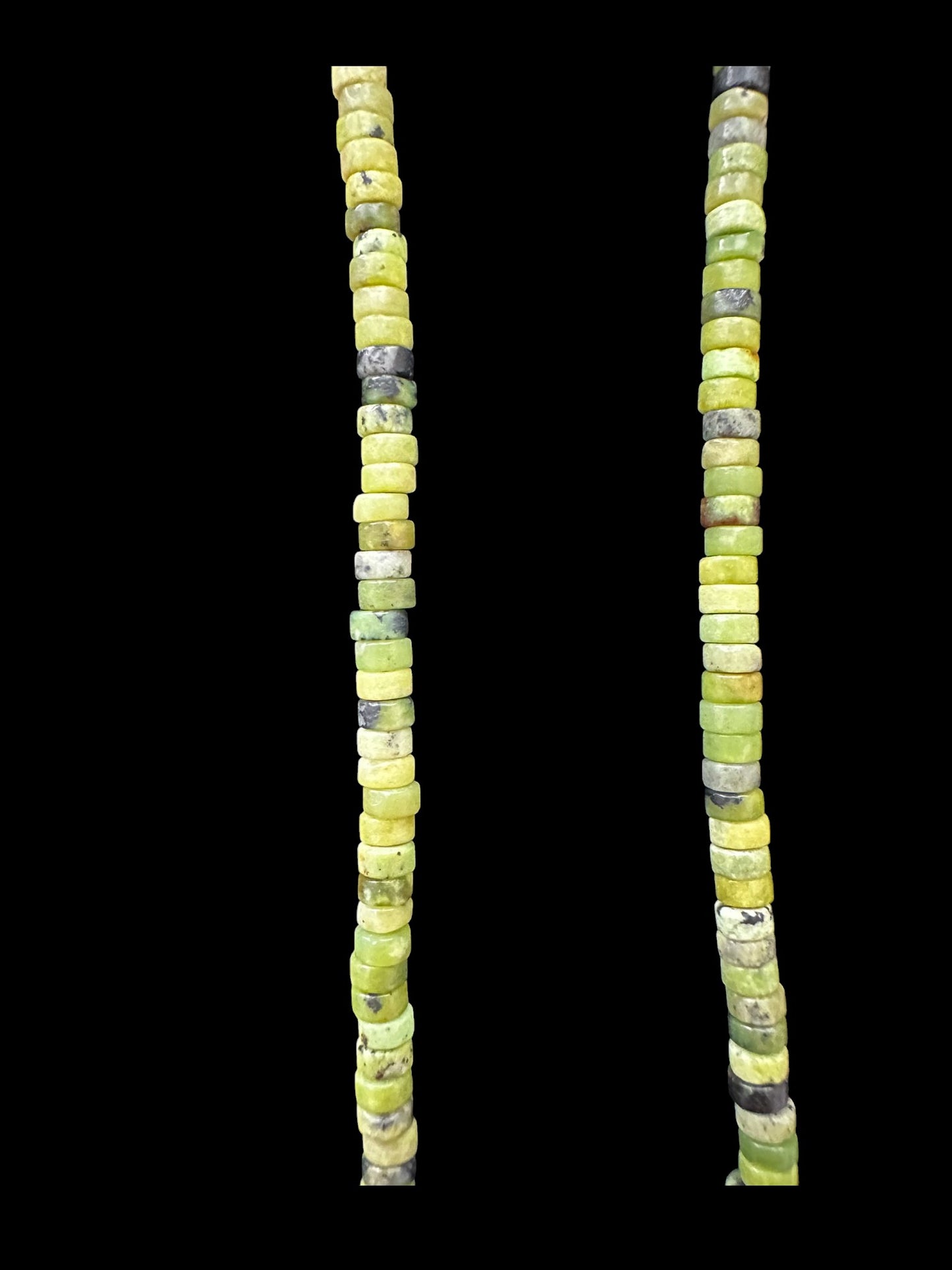 4MM Heishi Necklace – Genuine Jasper Quartz  - Ready Made