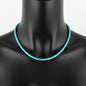 4MM Heishi Necklace – Genuine Kingman Turquoise  - Handmade Native American | Pueblo Craft | New Mexico, USA
