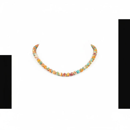 8MM Mojave Turquoise Pearl Necklace  -  Hand-Strung Artisan Collection