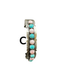 Sterling Silver Women's Cuff - Sterling Silver and Turquoise - Handmade Native American - Toadlena