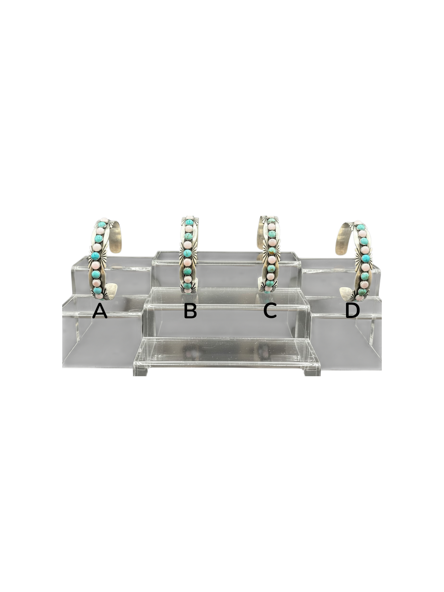 Sterling Silver Women's Cuff - Sterling Silver and Turquoise - Handmade Native American - Toadlena