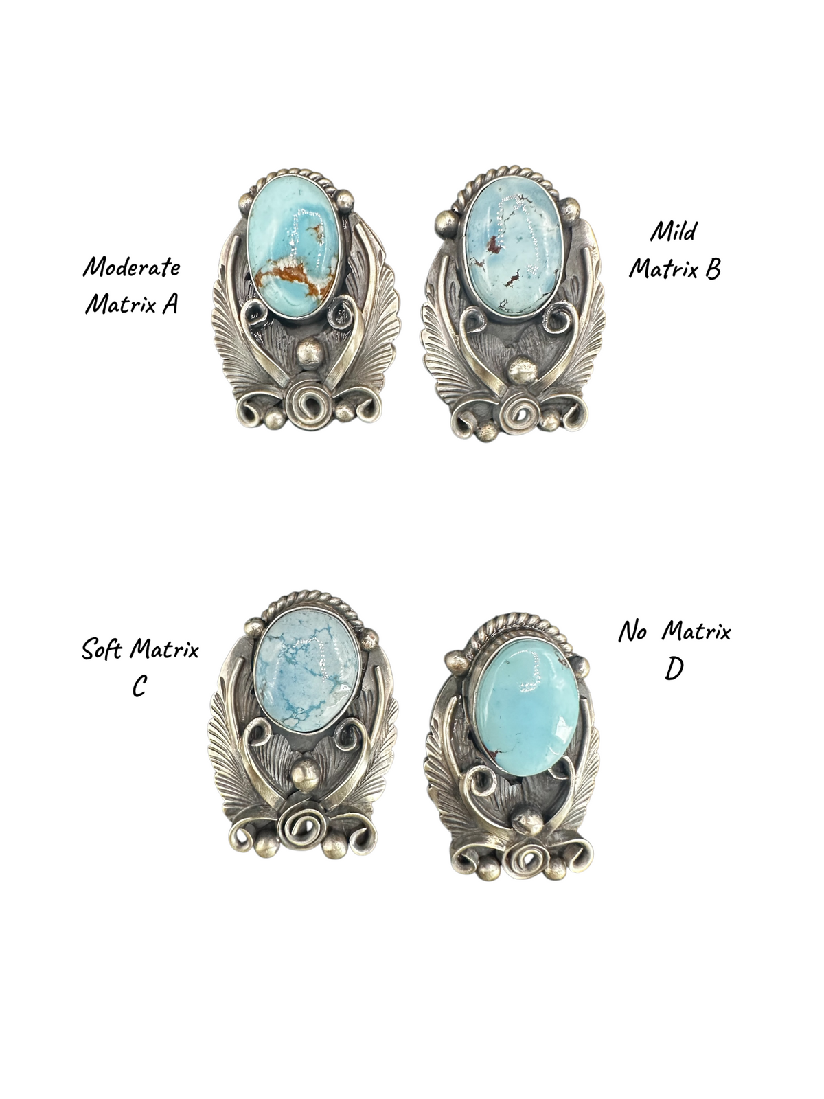 Jimmy Lee - Medium Adjustable Cabochon Ring - Sterling Silver & Golden Hills Turquoise - Handmade Native American