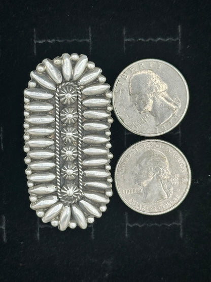 Charles Johnson - Sterling Silver Adjustable Ring - Handmade Native American