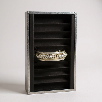 Sterling Silver Cuff Bracelet - Handcrafted Native American