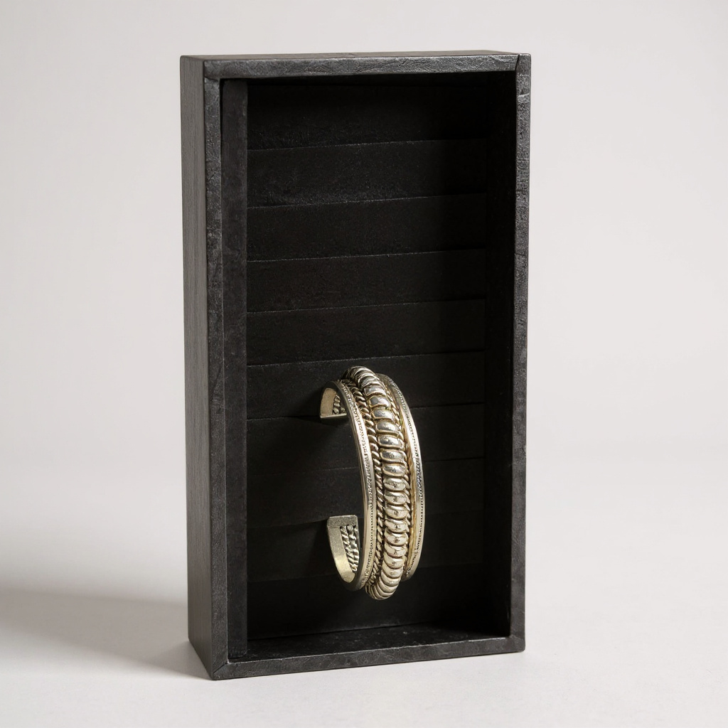 Sterling Silver Cuff Bracelet - Handcrafted Native American