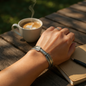 Feather Cuff Bracelet - Sterling Silver - Handmade Native American