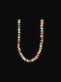 8MM Pearl Necklace - Pressed Genuine Turquoise & Spiny Oyster Pearl -  Hand-Strung Artisan Collection