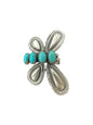 Dragonfly Adjustable Ring - Sterling Silver, Turquoise or Spiny Oyster