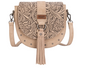 Montana West - Wrangler Women's Tooled Saddle Crossbody Handbag/Purse