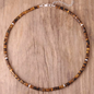 4MM Heishi Necklace – Genuine Jasper Quartz  - Ready Made