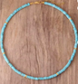 4MM Heishi Necklace – Genuine Jasper Quartz  - Ready Made