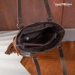 Trinity Ranch Hair On Cowhide Concealed Carry Tote