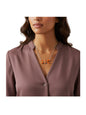 Butterfly Necklace - Genuine Spiny Oyster - Handmade Native American by Robert Livingston [1401]