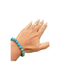8MM Genuine Turquoise Mojave Beads – Stretch Bracelet Artisan Collection
