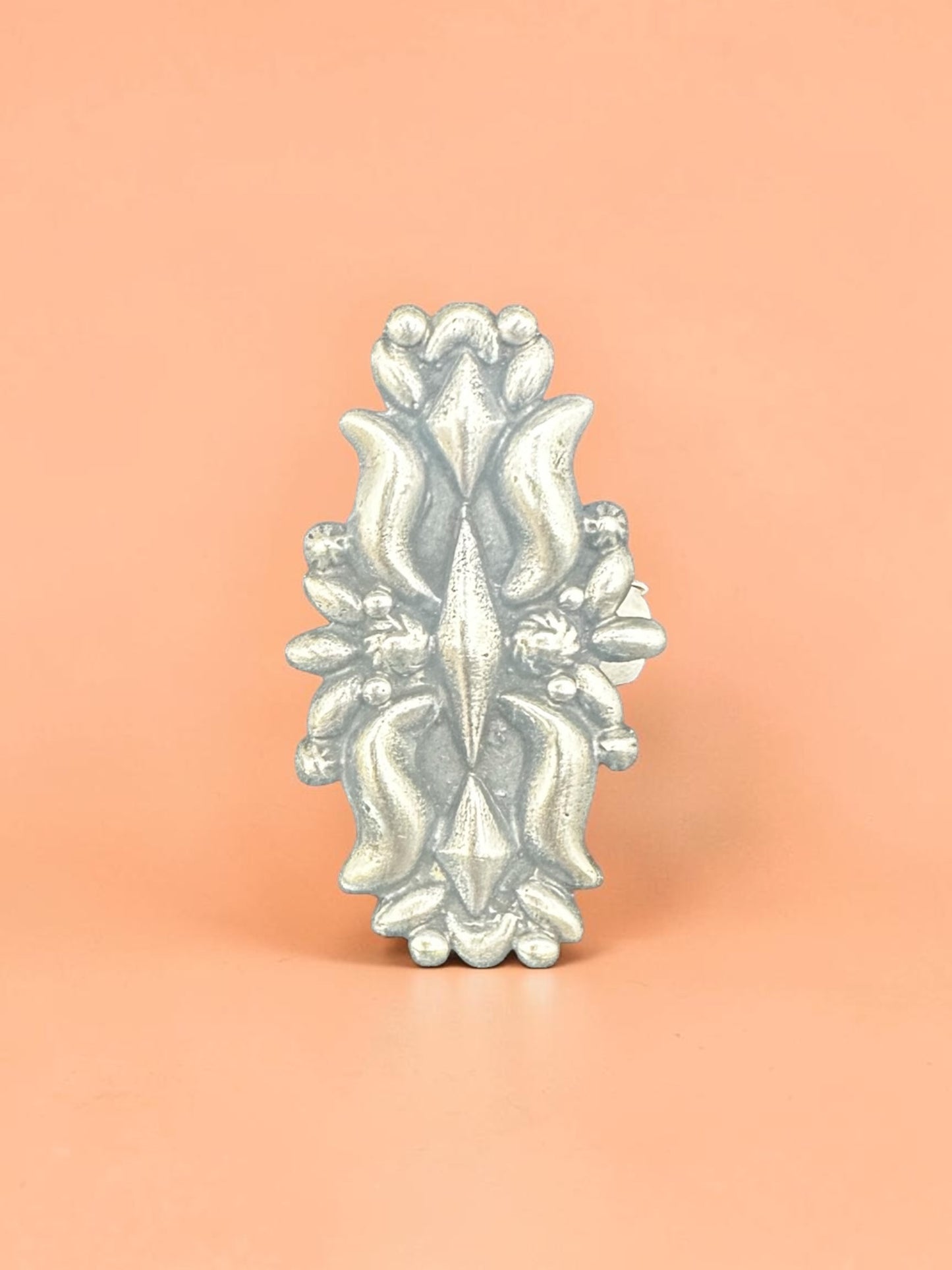 Dennis Hogan - Medium Crawler Ring - Sterling Silver  - Handmade Anglo American