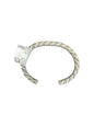 Michael Tahe - Barbed Wire Twisted Stacker Cuff Bracelet – Sterling Silver -  Native American Handmade