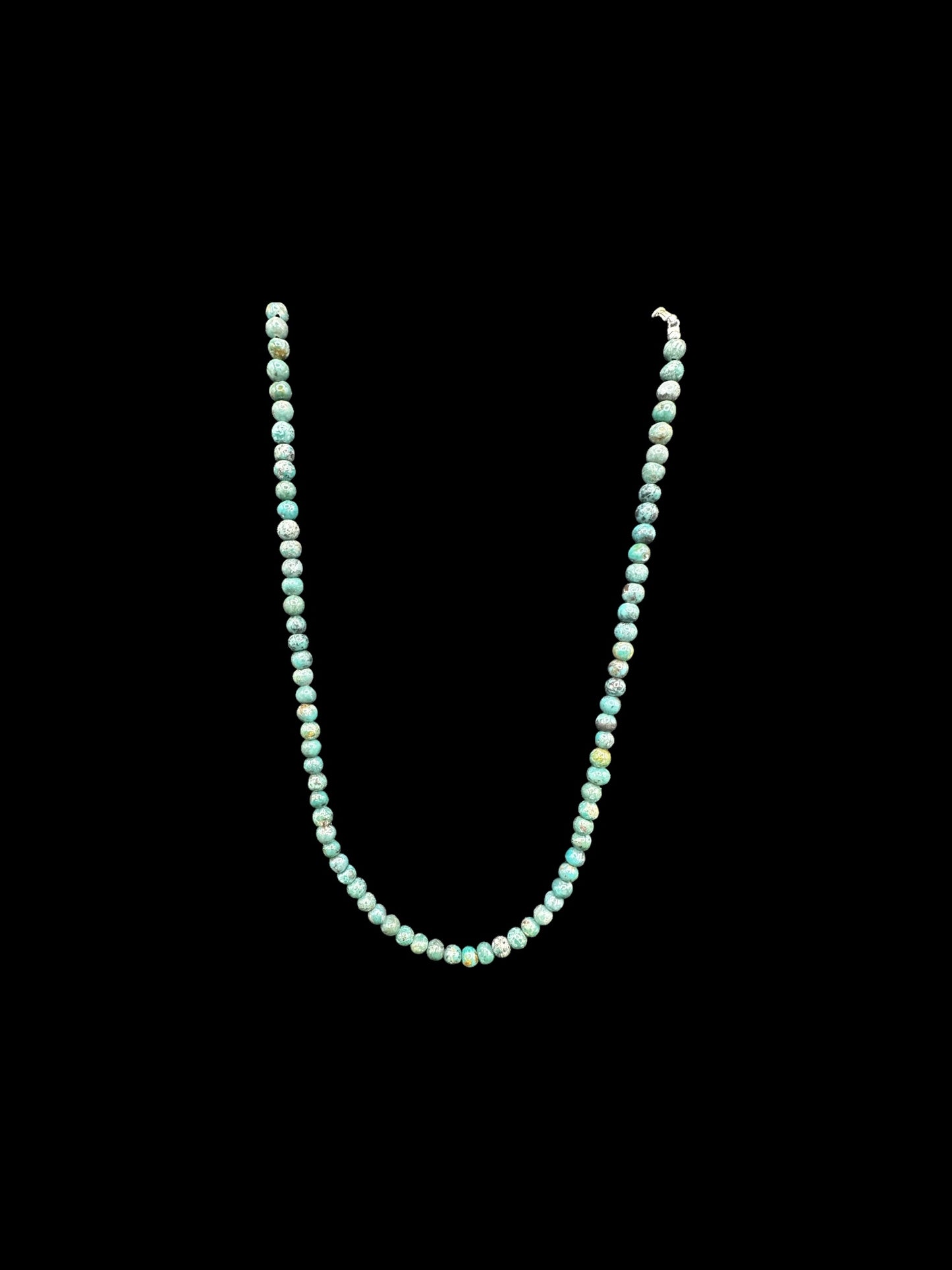 6MM Sonoran Turquoise Pearl Necklace -  Hand Strung Artisan Collection