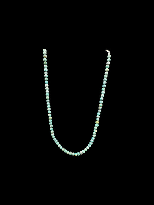 6MM Sonoran Turquoise Pearl Necklace -  Hand Strung Artisan Collection