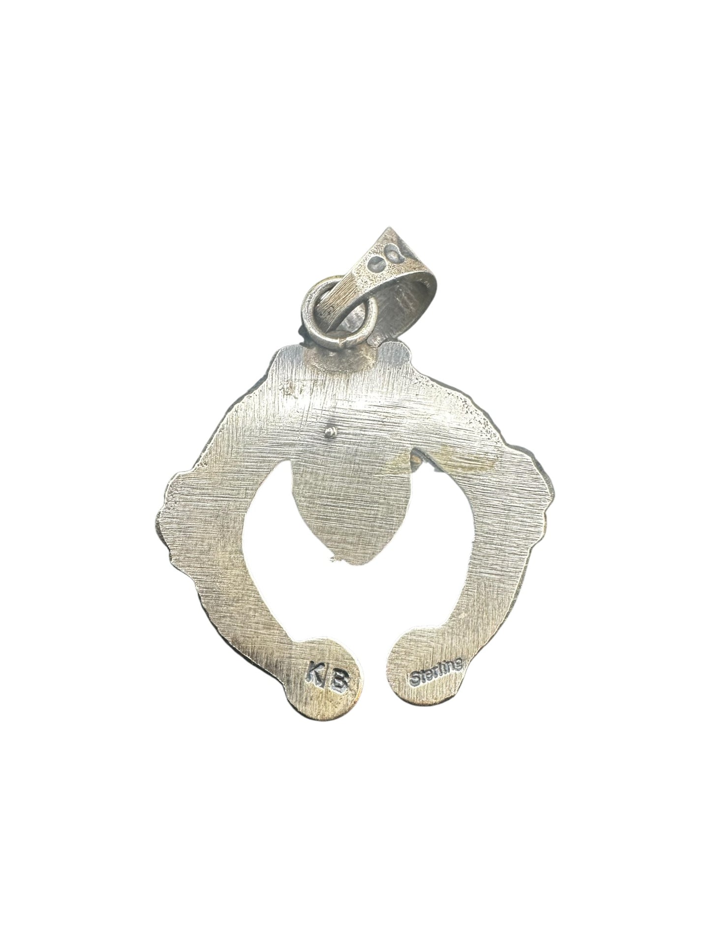 Kevin Billah - Naja Pendant - Kingman Turquoise &  Sterling Silver - Handmade Native American