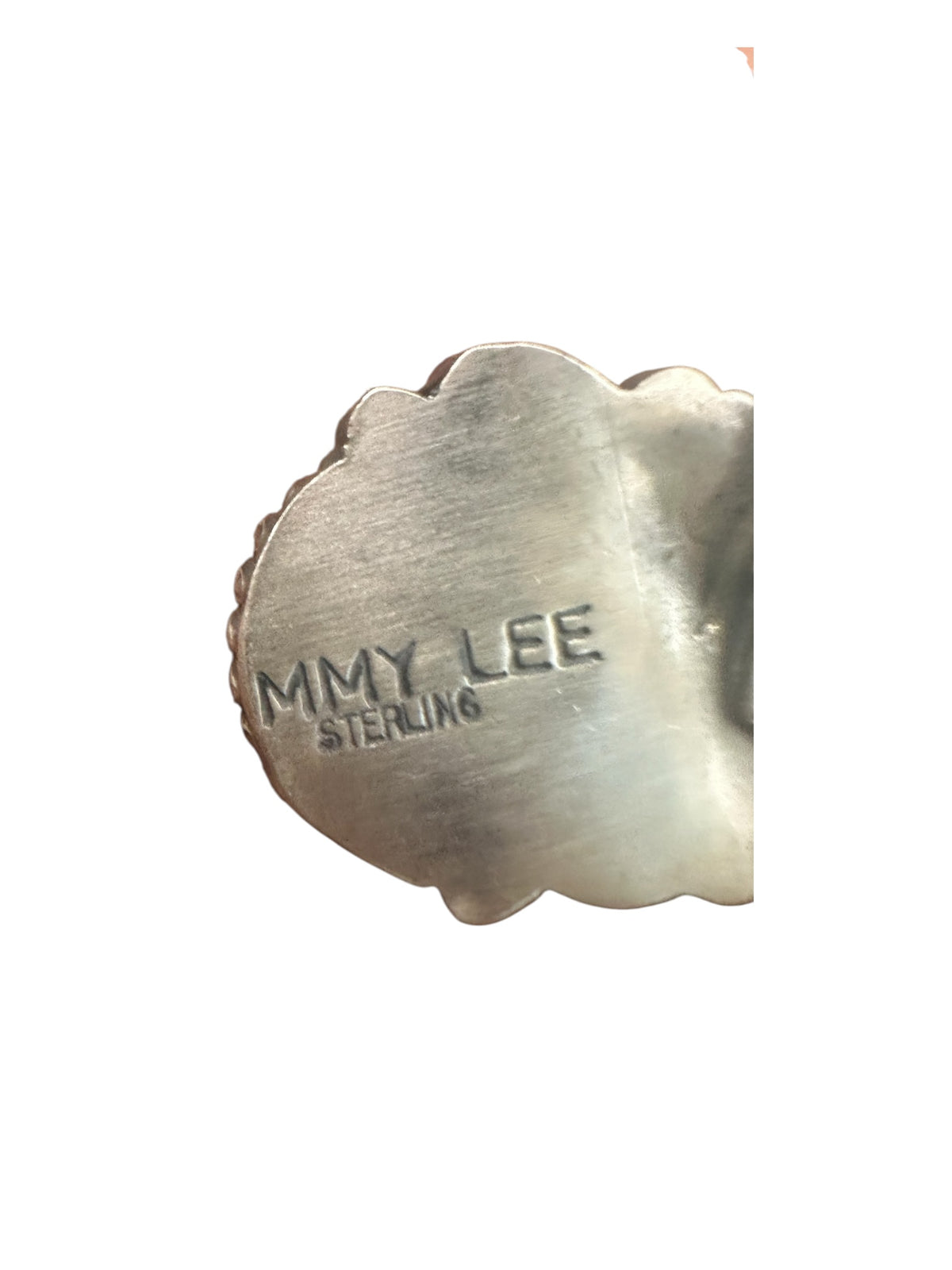 Jimmy Lee - Medium Adjustable Crawler Ring - Sterling Silver & Genuine Turquoise - Handmade Native American